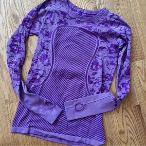 Lululemon long sleeve run swiftly